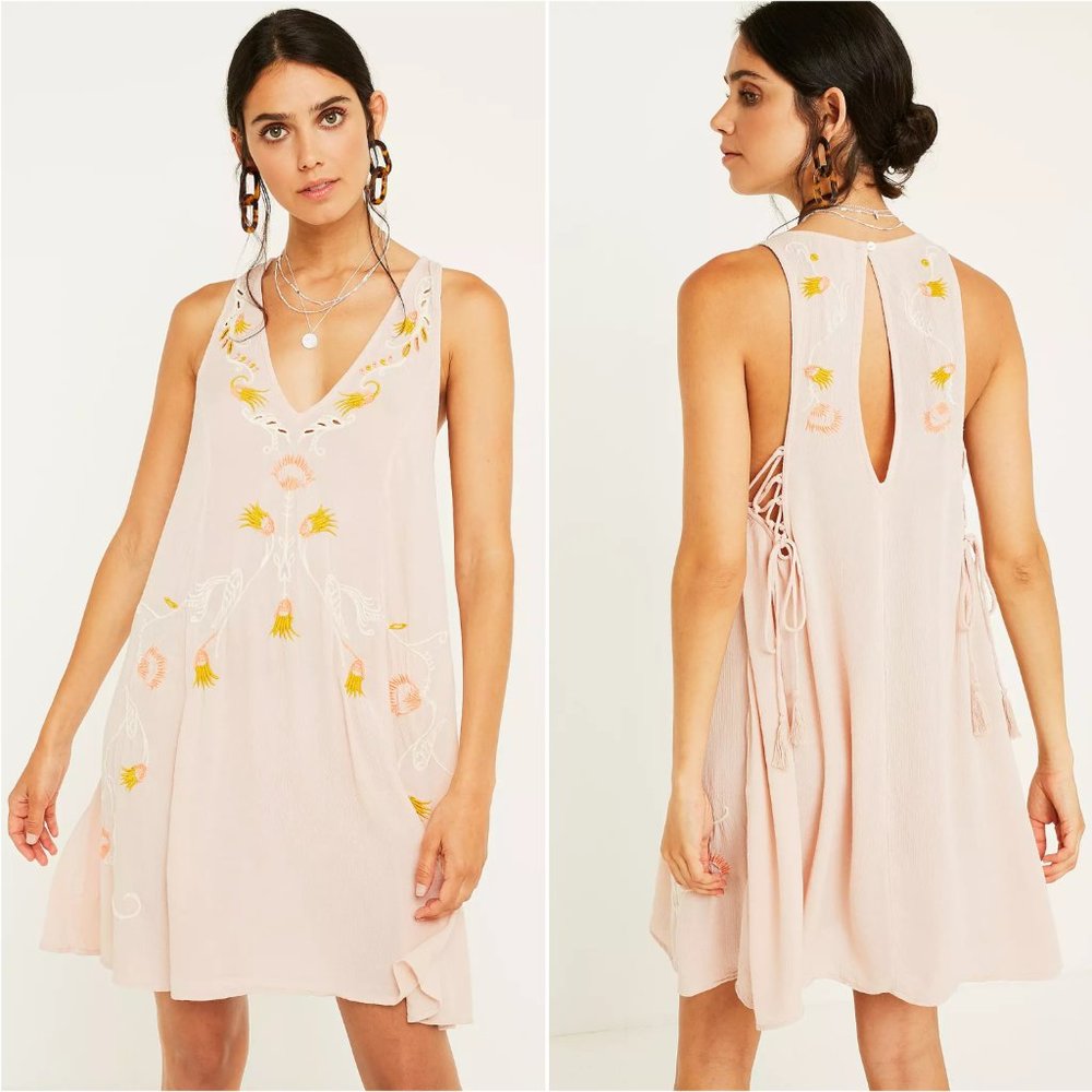 🆕 Free People | Adelaide Floral Slip Mini Dress